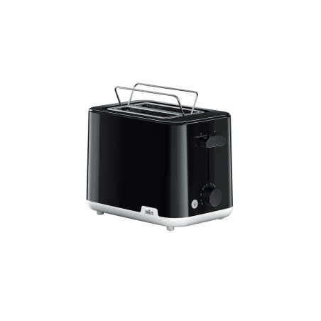 Braun HT1010BK 900W Toaster - Elegant Sort Design, Effektiv Ristning og Fremragende Kvalitet!
