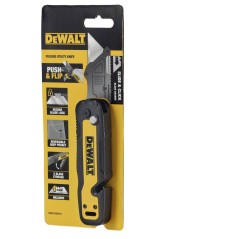 DeWALT DWHT10992-0 Hobbykniv - Sort Rustfrit Stål med Gul Barberblad – Perfekt til Dit Næste Projekt!