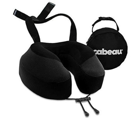 Cabeau Evolution S3 Neck Pillow - Comfort & Support in Black | Travel Essential 0815158012955