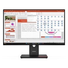 Lenovo ThinkVision T27-40 27" IPS Full HD Skærm - 1920 x 1080, 120Hz, HDMI & DisplayPort - Optimal Billet til Klar Visning!