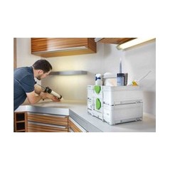 Festool SYS3 TB M 237 Værktøjskasse Grøn, Hvid