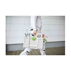 "Festool SYS3 TB M 237 Værktøjskasse Grøn Hvid - Optimal Opbevaring til Dit Værktøj!"