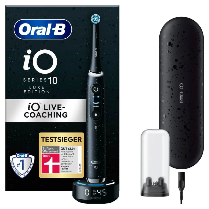 Oral-B iO Series 10 Elektrisk Tandbørste Sort