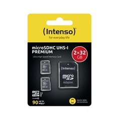 Intenso microSDXC UHS-I 2x 32GB - Hurtig, Pålidelig og Ideel til Dine Enheder!