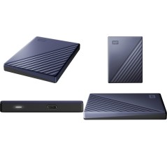 Køb WD My Passport Ultra 2TB Harddisk - Hurtig USB 3.0, Perfekt til Sikker Opbevaring!