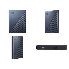 Køb WD My Passport Ultra 2TB Harddisk - Hurtig USB 3.0, Perfekt til Sikker Opbevaring!