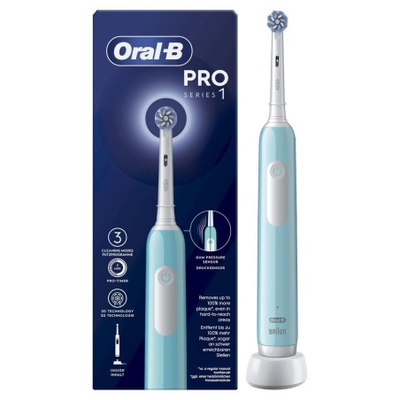 Oral-B Pro 1 Sensitive Clean Bl - Skånsom Tandbørste til Optimal Rengøring og Sund Mundhygiejne