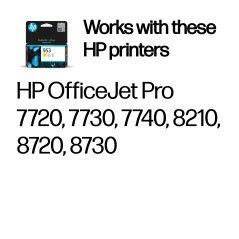 HP 953 Yellow Original Gul