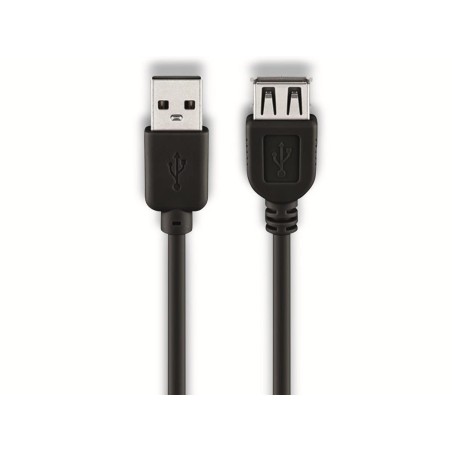 goobay USB forlængerkabel 60cm Sort