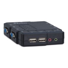 Argus KVM CS-41UA KVM Audio-Switch Desktop - Effektiv Multimedieløsning til Professionelle!