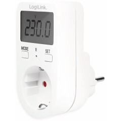 LogiLink Strøm/energimåler - Optimal energiovervågning og besparelser med varenummer 4052792054521