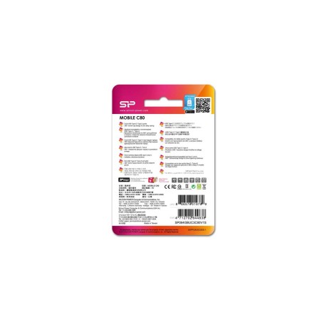 Silicon Power Mobile C80 Usb Flash Drive 64