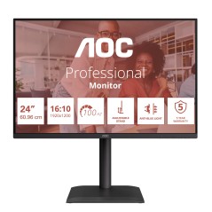 AOC X24E4U 24 IPS 1920 x 1200 (WUXGA) VGA (HD-15) HDMI DisplayPort 100Hz