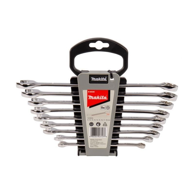 Makita Open-end wrench set 9 Dele