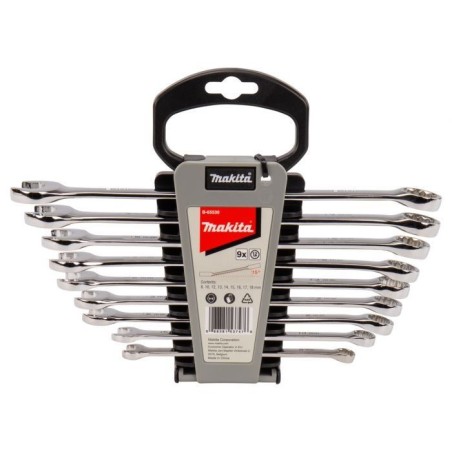 Makita Open-end wrench set 9 Dele