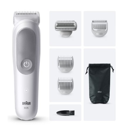 Braun Series 5 BG5550 Kropstrimmer - Præcision og Komfort til Herre - Optimal Pleje og Skånsom Trimning!