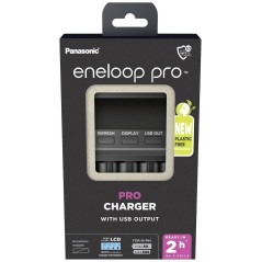 Køb Panasonic Eneloop BQ-CC65E Batterioplader DC 5V - Effektiv, Hurtig og Pålidelig!