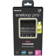 Køb Panasonic Eneloop BQ-CC65E Batterioplader DC 5V - Effektiv, Hurtig og Pålidelig!