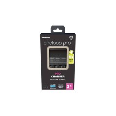 Køb Panasonic Eneloop BQ-CC65E Batterioplader DC 5V - Effektiv, Hurtig og Pålidelig!