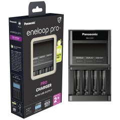 Køb Panasonic Eneloop BQ-CC65E Batterioplader DC 5V - Effektiv, Hurtig og Pålidelig!