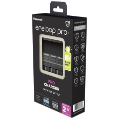 Køb Panasonic Eneloop BQ-CC65E Batterioplader DC 5V - Effektiv, Hurtig og Pålidelig!