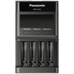 Køb Panasonic Eneloop BQ-CC65E Batterioplader DC 5V - Effektiv, Hurtig og Pålidelig!