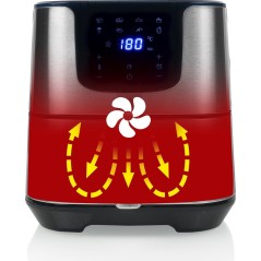 Køb Princess Deluxe 182060 Airfryer 1700W - Rustfrit Stål til Sund Madlavning!