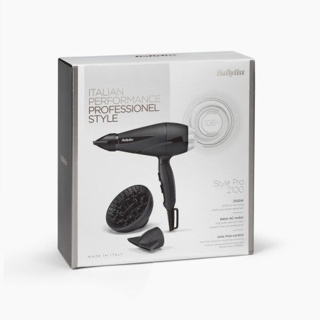 BaByliss 6710DE Hårtørrer Sort