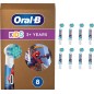 Oral-B EB10S Spiderman 8 szt.