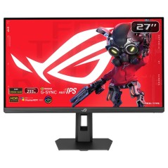 ASUS ROG Strix XG27ACMES 27" Fast IPS 2560x1440 2K Monitor - 255Hz Gaming Skærm med HDMI, DisplayPort & USB-C - Ultimativ Spilop
