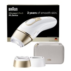 Braun Silk-expert Pro PL5210 IPL Guld - Effektiv Hårfjerning til Glat Hud & Skønhed