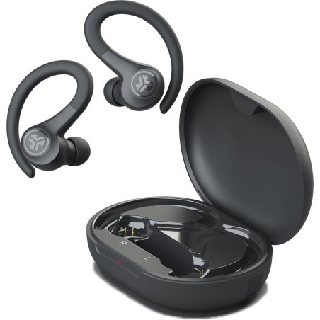 JLab Audio Go Air Sport Trådløse Lytteoplevelser i Sort - Perfekte Sportshovedtelefoner!