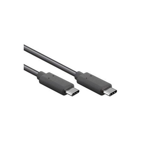 Goobay USB-C Kabel 1m - Sort Kvalitet, Hurtig Dataoverførsel & Holdbarhed - Varenummer 4040849388736