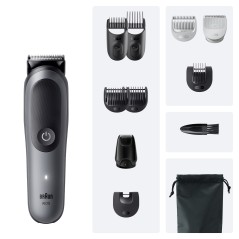 Braun All-in-One Series 5 AIO5560 Trimmer Sort Grå