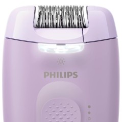 Philips Series 4000 BRE257 Epilator - Effektiv hårfjerning i Lilla | Glat hud hjemme!