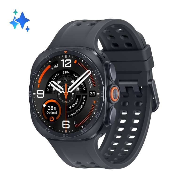 Samsung Galaxy Watch Ultra2 47 mm Sort Grå SmartWatch