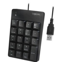 LogiLink Numeric Tastatur Kabling - Optimal Kvalitet og Pålidelighed | Varenummer: 4052792051636
