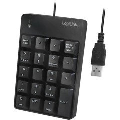 LogiLink Numeric Tastatur Kabling - Optimal Kvalitet og Pålidelighed | Varenummer: 4052792051636