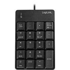LogiLink Numeric Tastatur Kabling - Optimal Kvalitet og Pålidelighed | Varenummer: 4052792051636