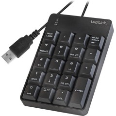 LogiLink Numeric Tastatur Kabling - Optimal Kvalitet og Pålidelighed | Varenummer: 4052792051636