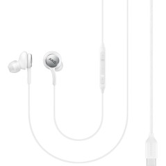 Samsung EO-IC100 Kabling Øreproptelefoner - Hvid | Komfortable, Lyd i Høj Kvalitet, Stilfuldt Design