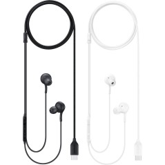 Samsung EO-IC100 Kabling Øreproptelefoner - Hvid | Komfortable, Lyd i Høj Kvalitet, Stilfuldt Design