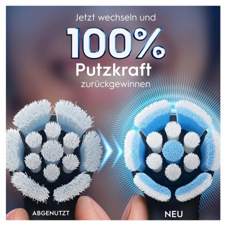 Oral-B 194631 Tandbørstehoveder Sort Sort