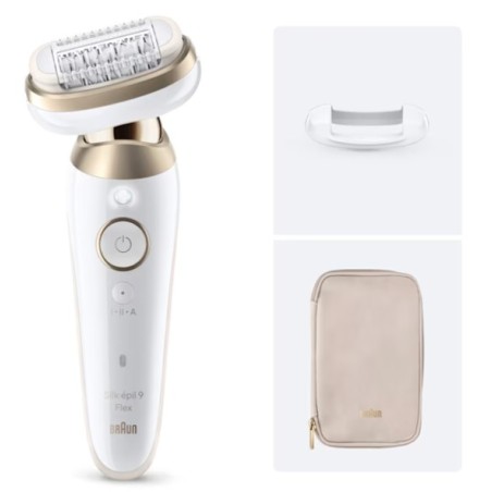 Braun Silk-épil 9 Flex 9-011 3D Epilator Guld Hvid