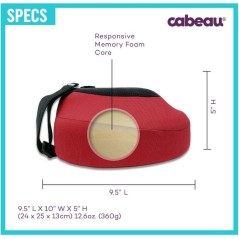 Cabeau Evo S3 Indygo - Komfortabel Nakkestøtte til Uretningsrejser & Afslapning | Varenummer: 0815158012979