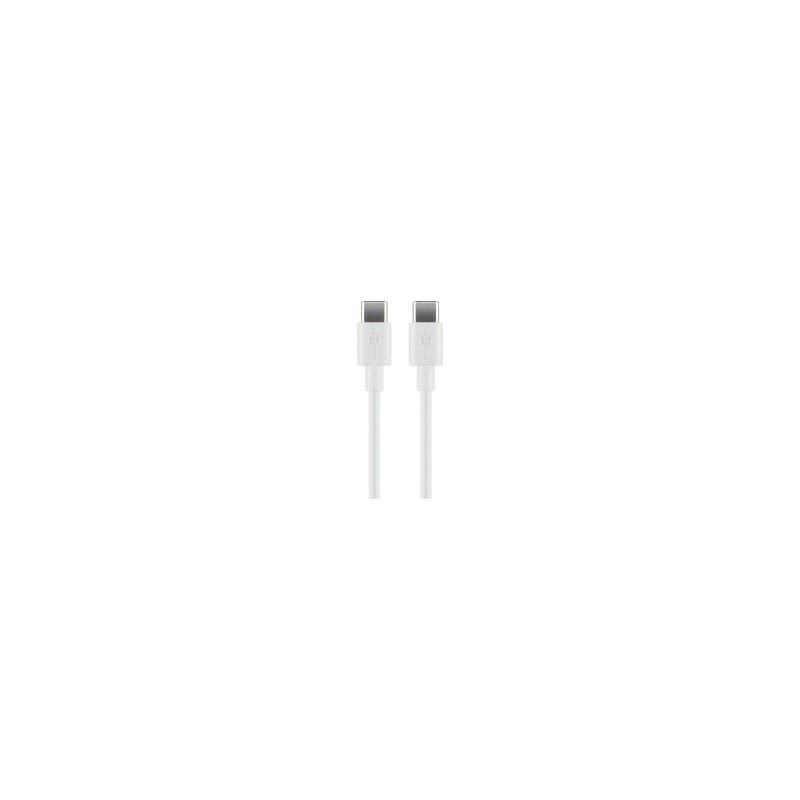goobay USB Type-C kabel 50cm Hvid