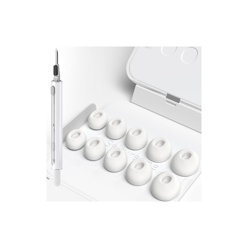 Apple AirPods Pro 3 Ørepropper – 5 Par Silikone Ear Tips – kompatibelt tilbehør Apple AirPods Pro 3 Ørepropper – 5 Par Silikone Ear Tips – kompatibelt tilbehør