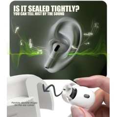 Apple AirPods Pro 3 Ørepropper – 5 Par Silikone Ear Tips – kompatibelt tilbehør