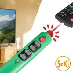 SeKi Slim Universal Fjernbetjening – Grøn – Til Seniorer og Børn