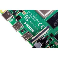 Raspberry Pi 4 Model B 2GB BCM2711 - Kraftfuld og alsidig mini-computer til kreative projekter | Varenummer: 5056561800332